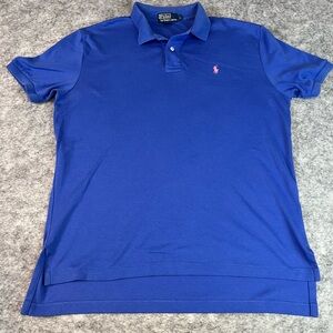 Polo by Ralph Lauren Men's Royal Blue Polo Shirt